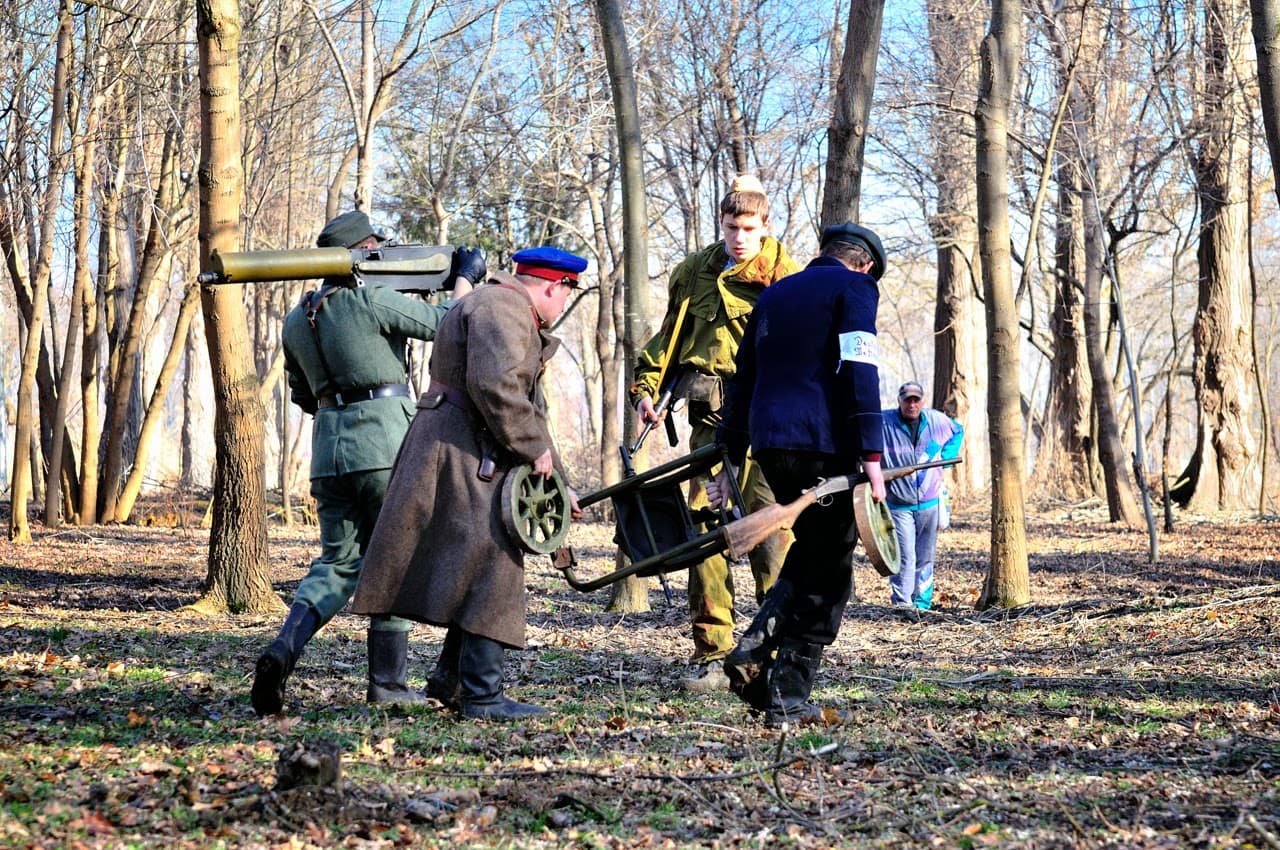 Реконструкция освобождения Краснодара — фото 15
