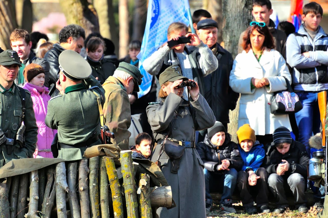 Реконструкция освобождения Краснодара — фото 16