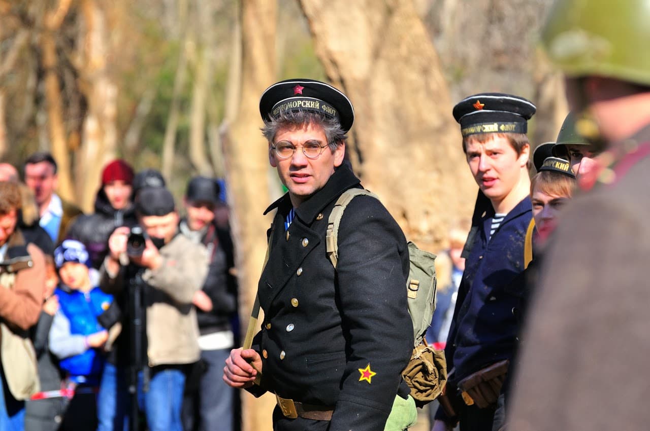 Реконструкция освобождения Краснодара — фото 49